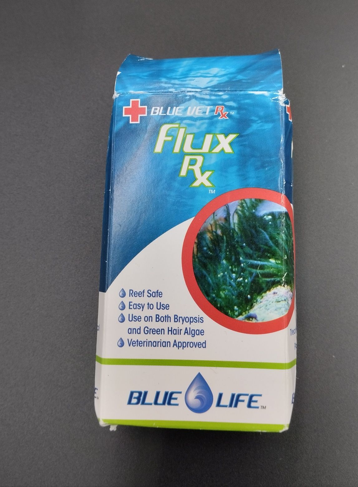 Preparat akwarystyczny Blue vet flux rx do słonej wody