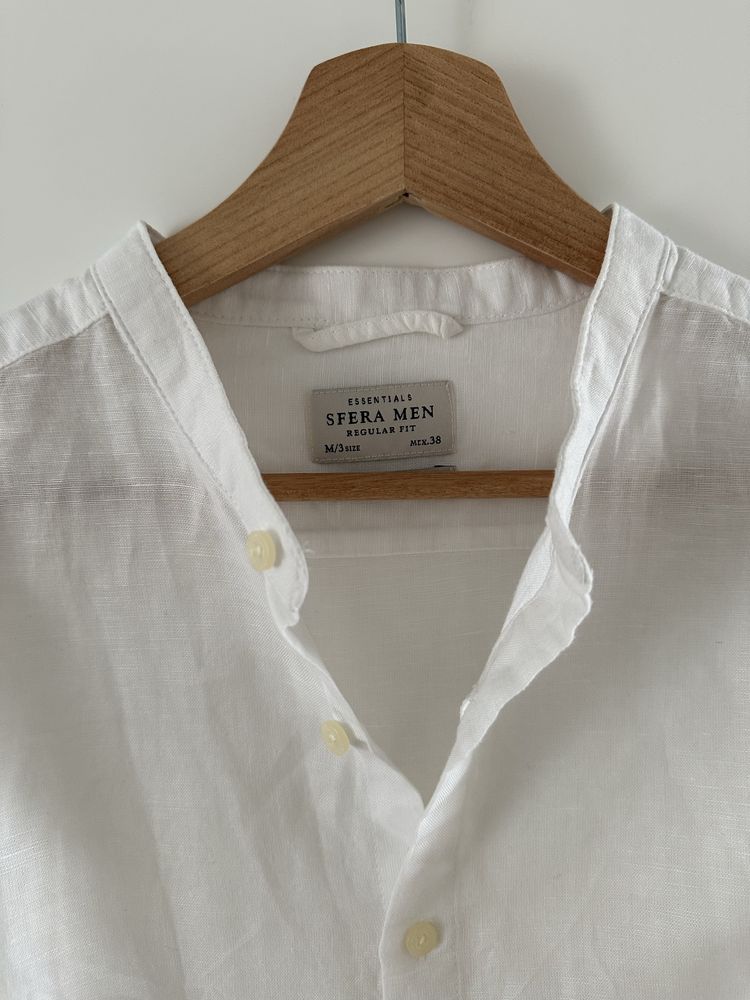 Camisa linho branca