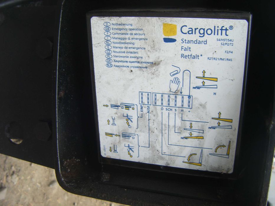 Winda Zaladunkowa do Przyczepy Jumbo n Hydarauliczna Calosc- Czesci