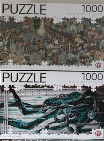 2 puzzles 1000pcs