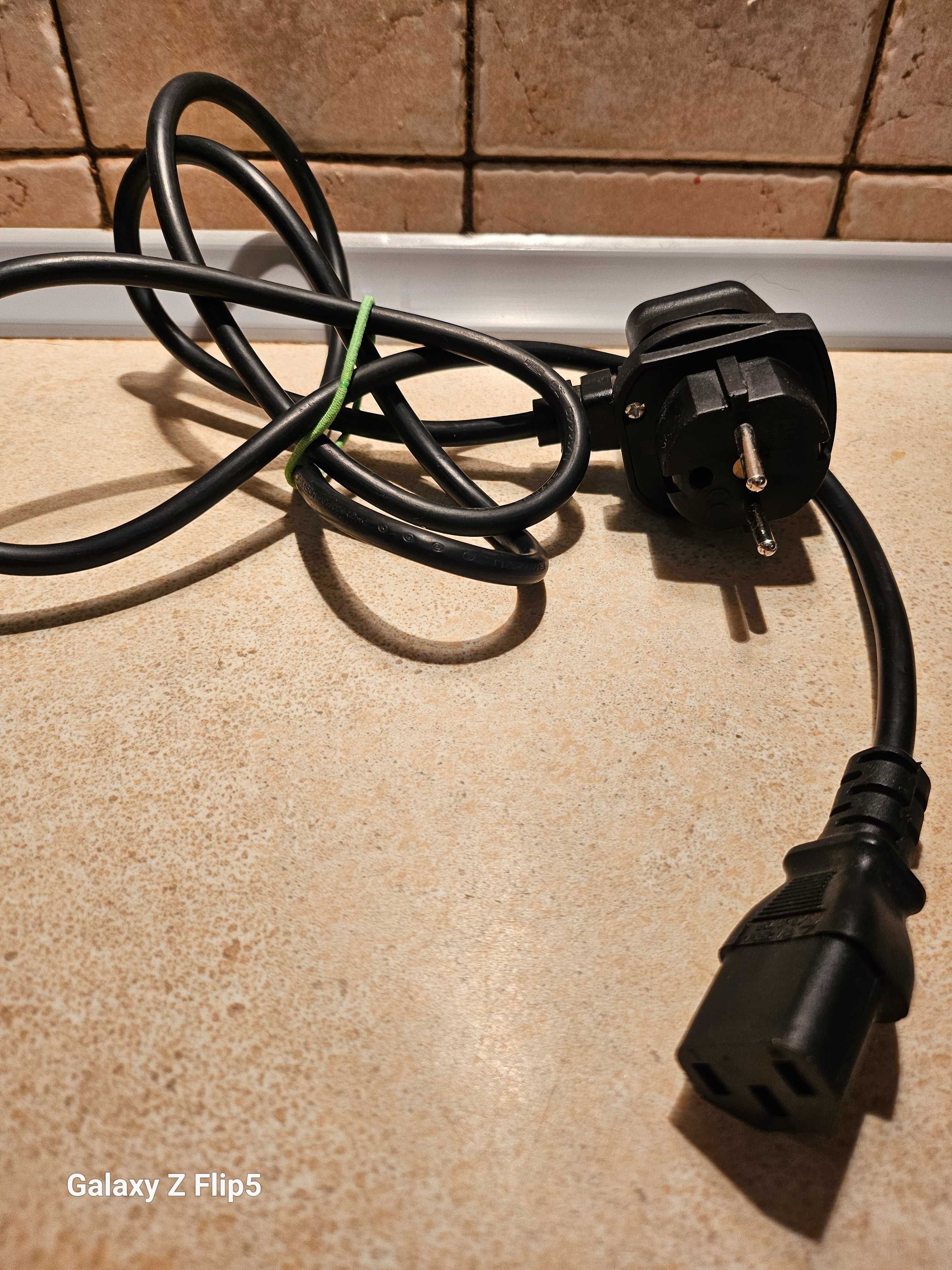 Kabel zasilający do komputera monitora itd profesjonal 10A 250V