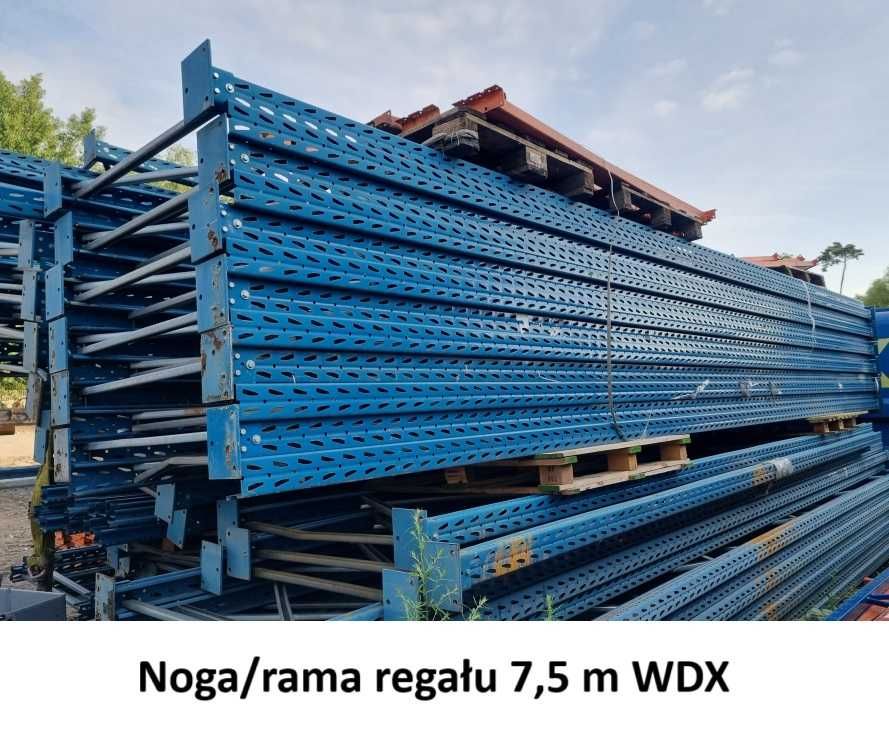 Regał wysokościowy firmy WDX SA cena Trawersu 70zł netto 86,1zł brutto