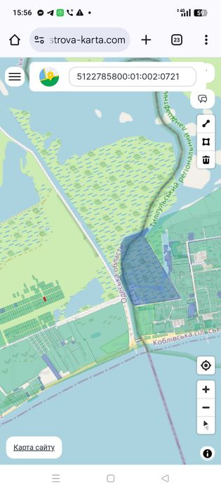 Земельна ділянка біля моря