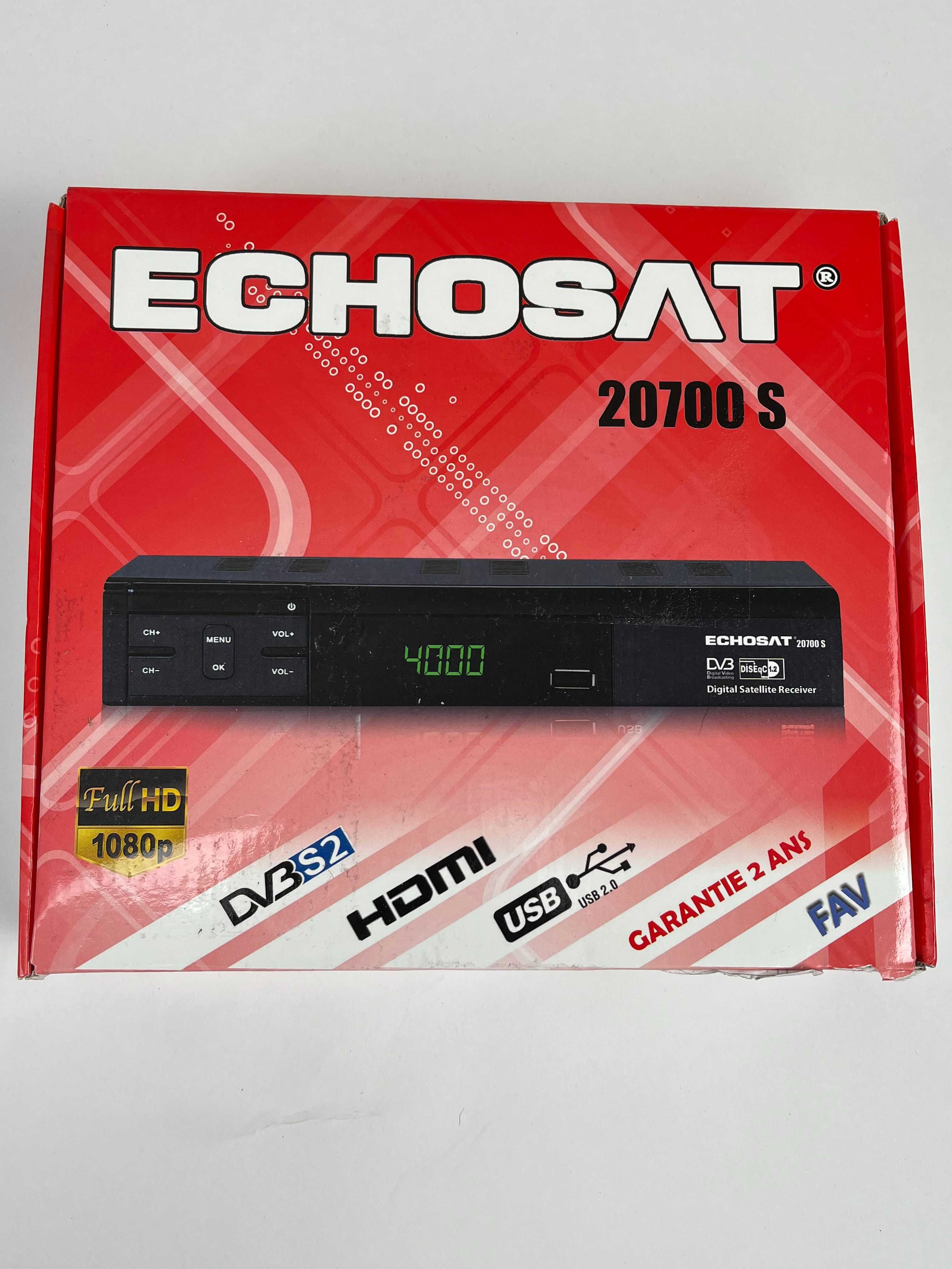 Echosat 20700s HDMI odbiornik satelitarny