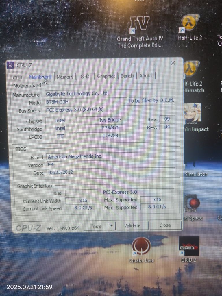 Komputer stacjonarny I 5 16 GB ram MSI Gtx 960