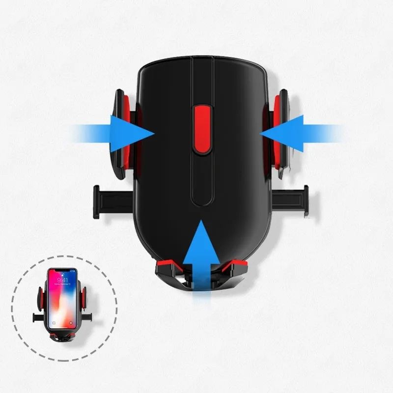 Телескопический держатель телефона на присоске в машину авто-мобиль