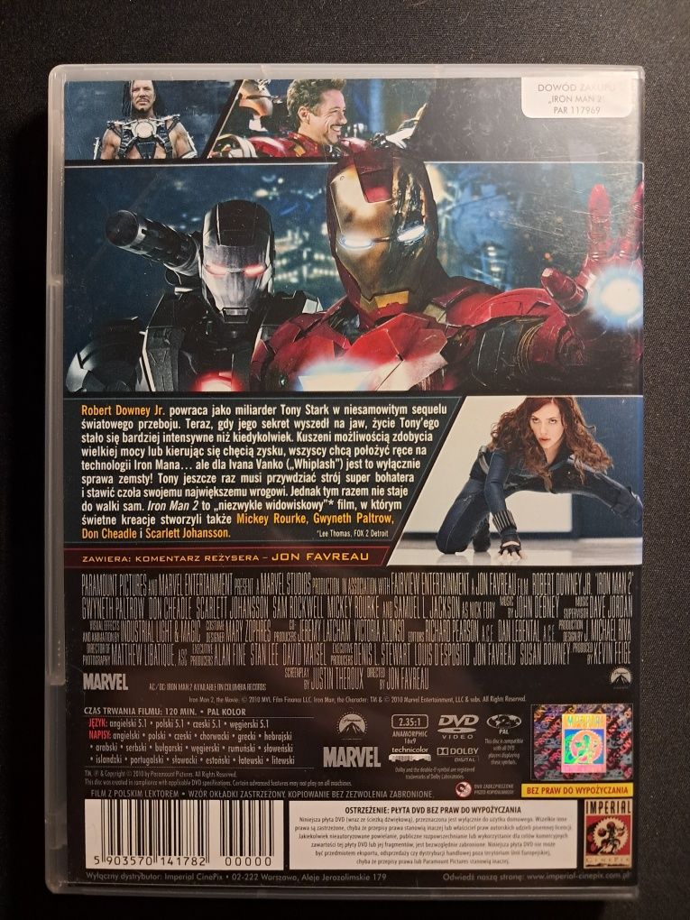 Iron Man 2 | Downey Jr. | Johansson | Marvel | DVD