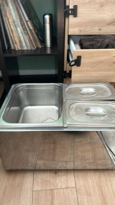 Banho Maria de aço inoxidável