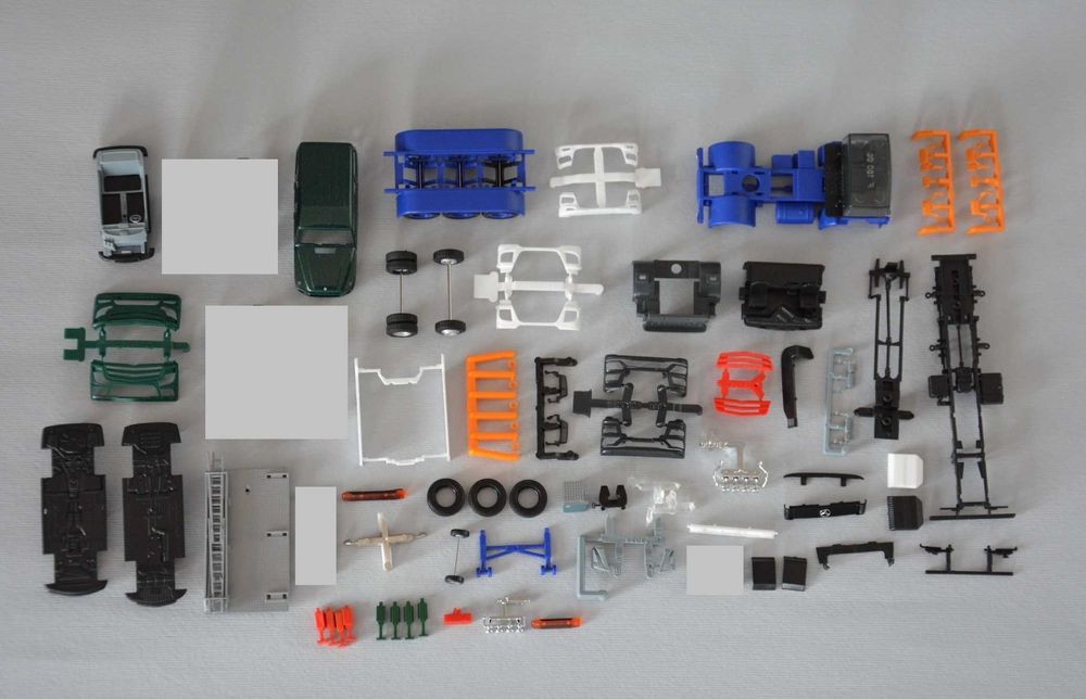 1:87 (H0) Herpa/AWM - Zestaw części i dodatków - worek części