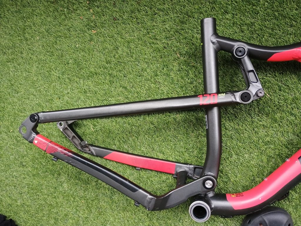 Rama rowerowa full, Rockrider xc100s, rower MTB full