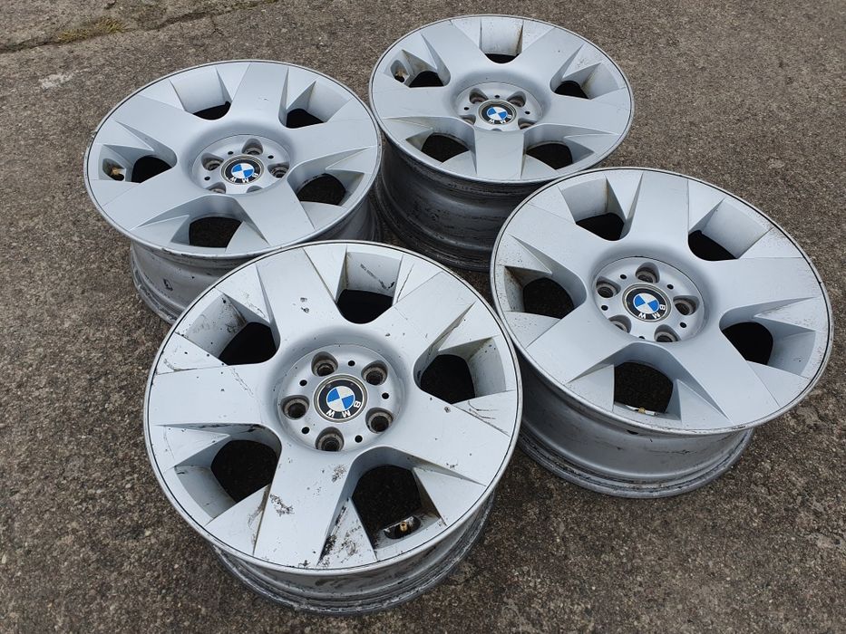 Felgi kute, aluminiowe, alufelgi 4szt. 17 cali oryginalne BMW. MONTAŻ!