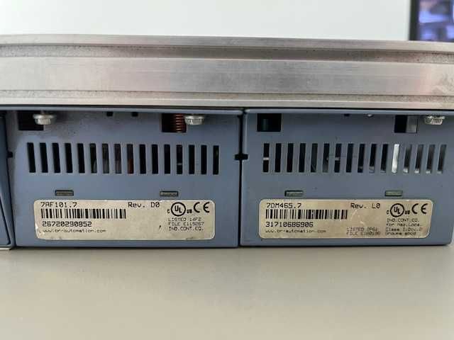 B&R MODUŁ EX270 + KARTY DM465  sterownik, regulator DM465