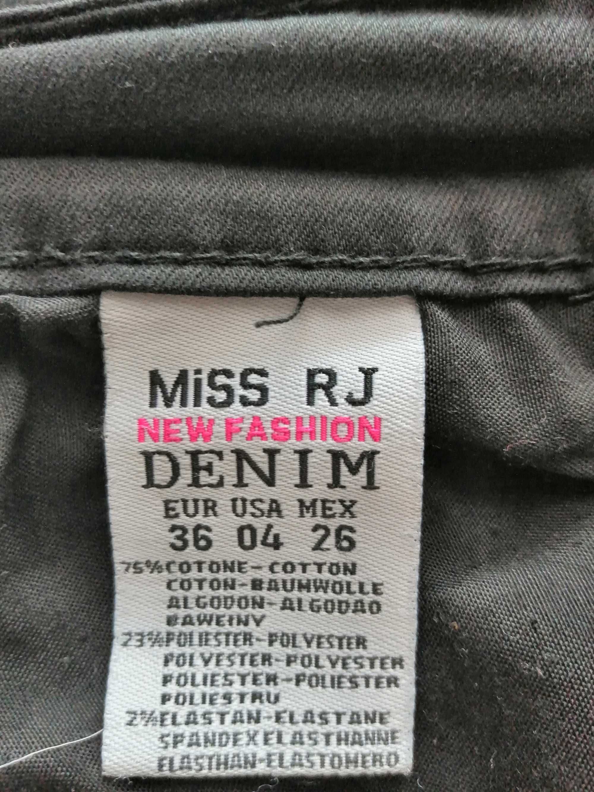 Spodnie czarne Miss RJ 36