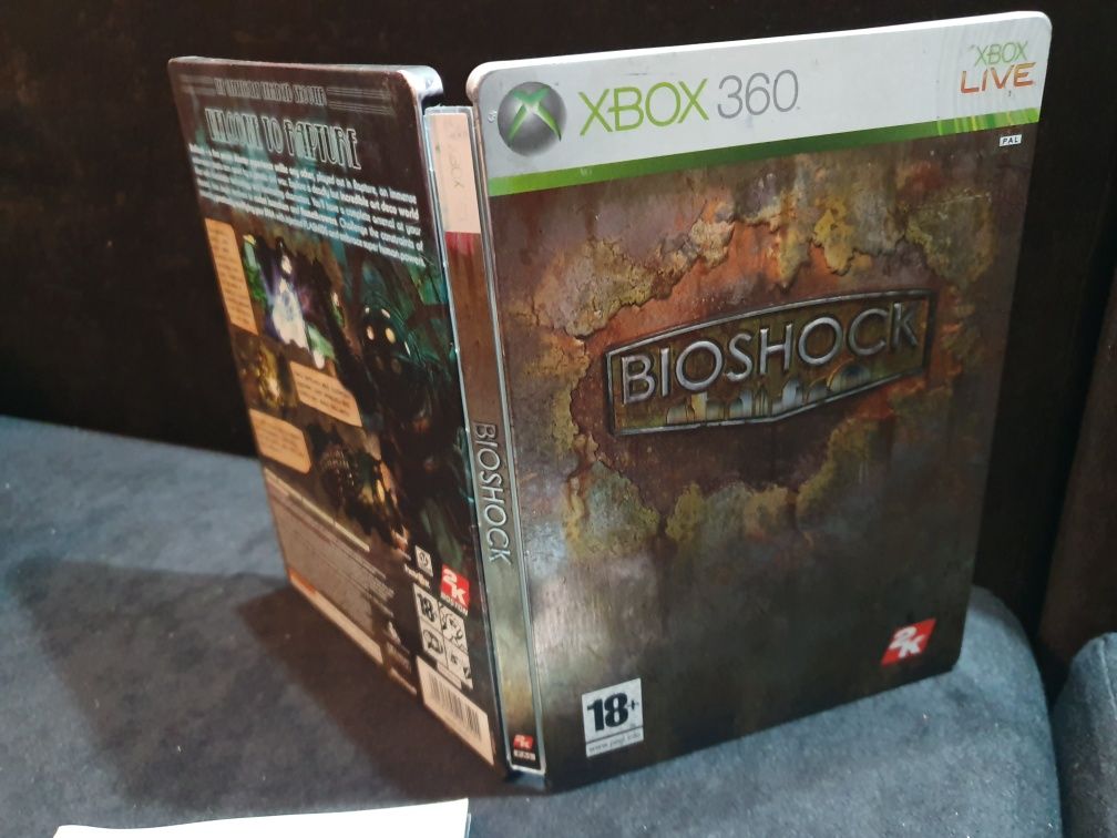 Gra gry xbox 360 one Bioshock steelbook unikat limited Edition