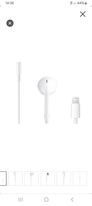IPhone Cabo de alimentação e Auriculares Apple