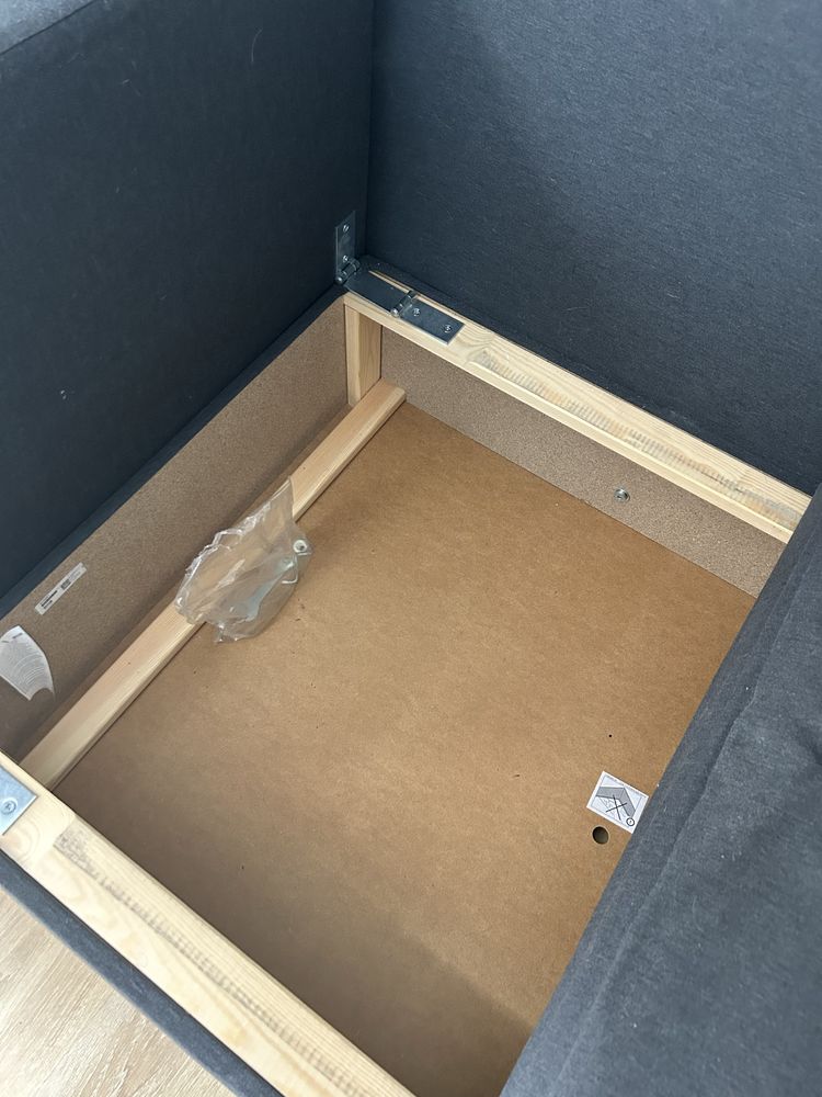 Ikea rozkladana sofa kanapa szara