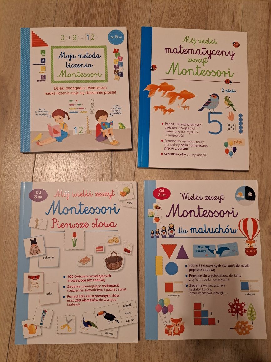 Książki montessori