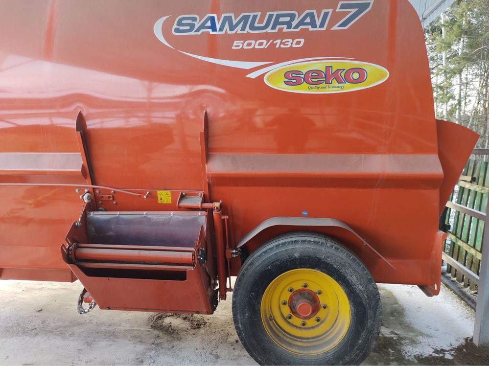 Продається кормозмішувач Seko Samurai 7 500/130. 2019 рік