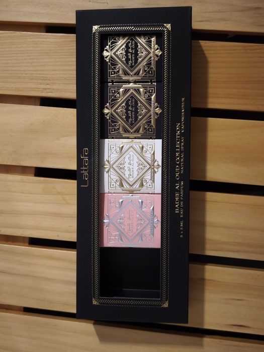 Zestaw miniaturek perfum Lattafa badee al oud