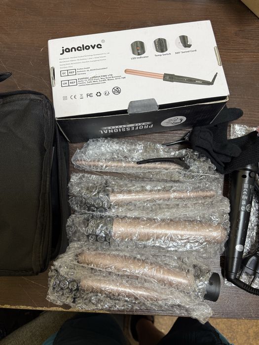 Lokówka do włosów 5 w 1 Zestaw lokówek Janalove