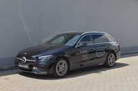 Mercedes-Benz Klasa C 300e AMG, Kamera 360°, Hak, Gwarancja, 1wł, Salon PL, FV23%, ASO