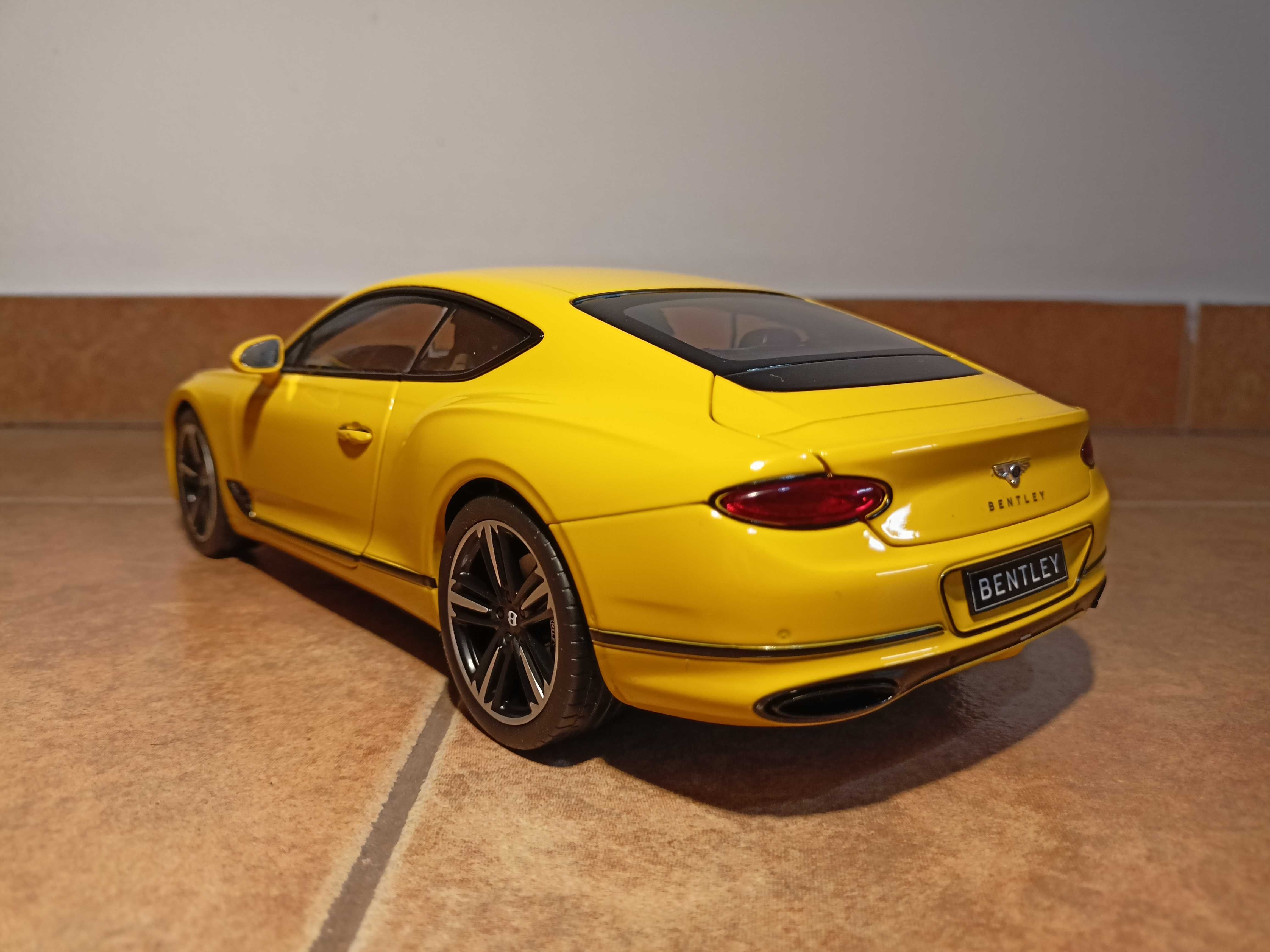 Bentley Continental GT 2018 model w skali 1:18 Norev/otwierane element