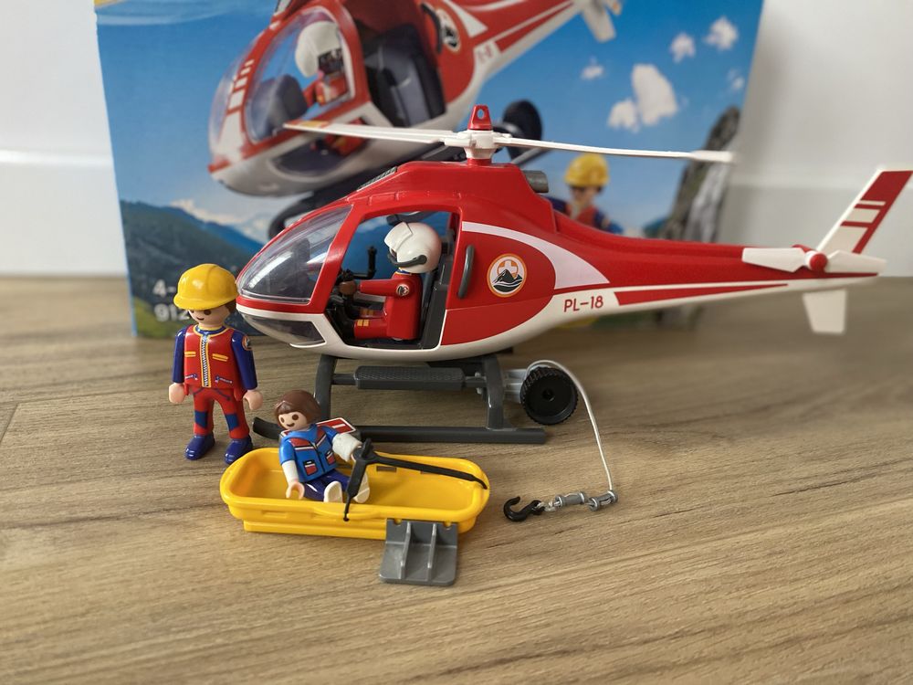 Helikopter pogotowie gorskie Playmobil