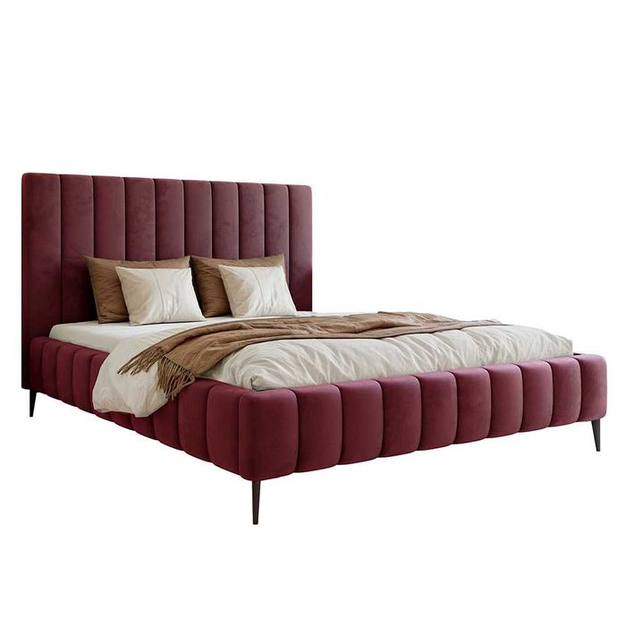 Łóżko tapicerowane MARCEL z pojemnikiem na pościel DARMOWA DOSTAWA