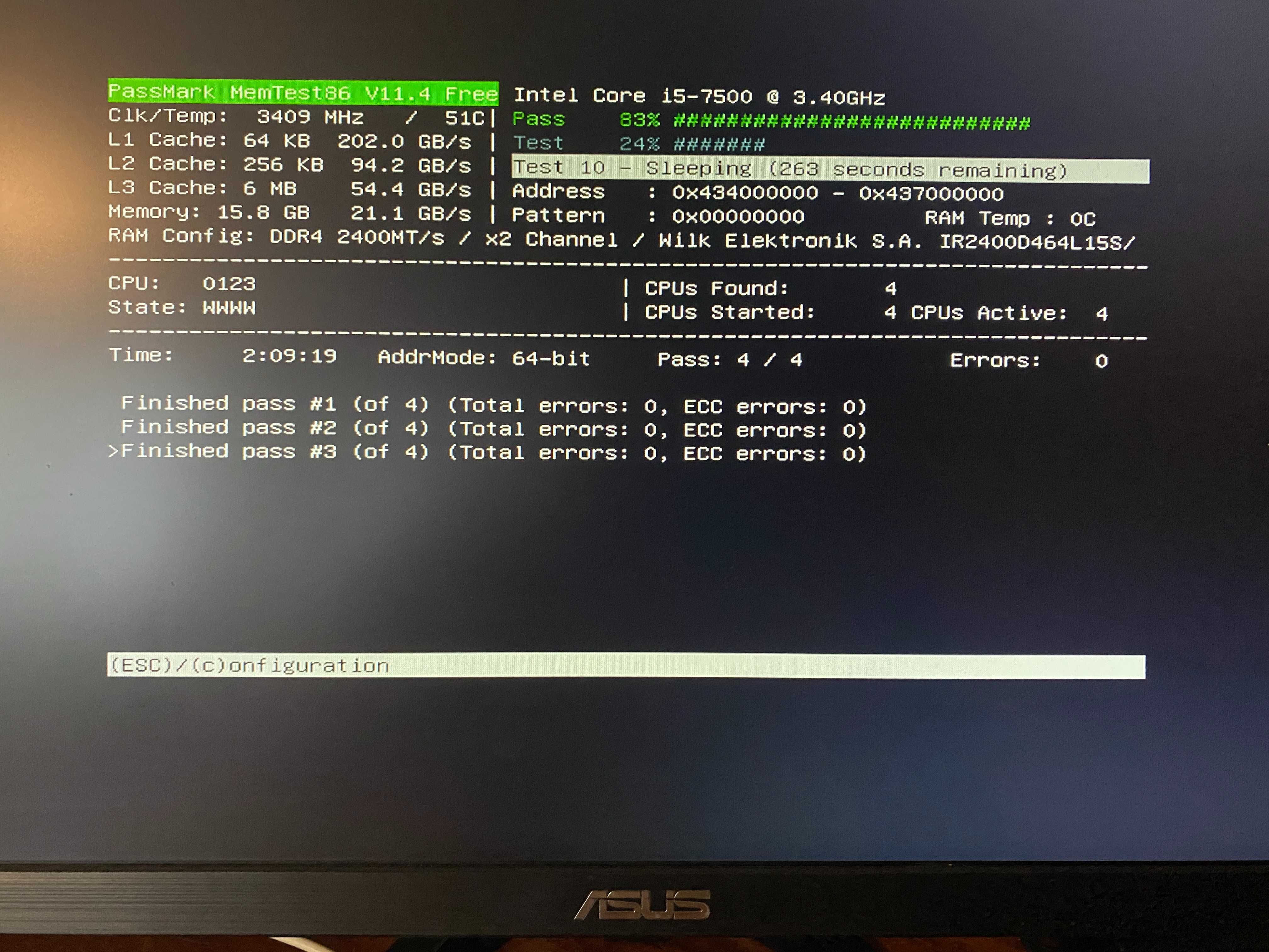 Asus Strix B250G Gaming (1151 v1) + Intel Core I5-7500 + DDR 4 16 Gb