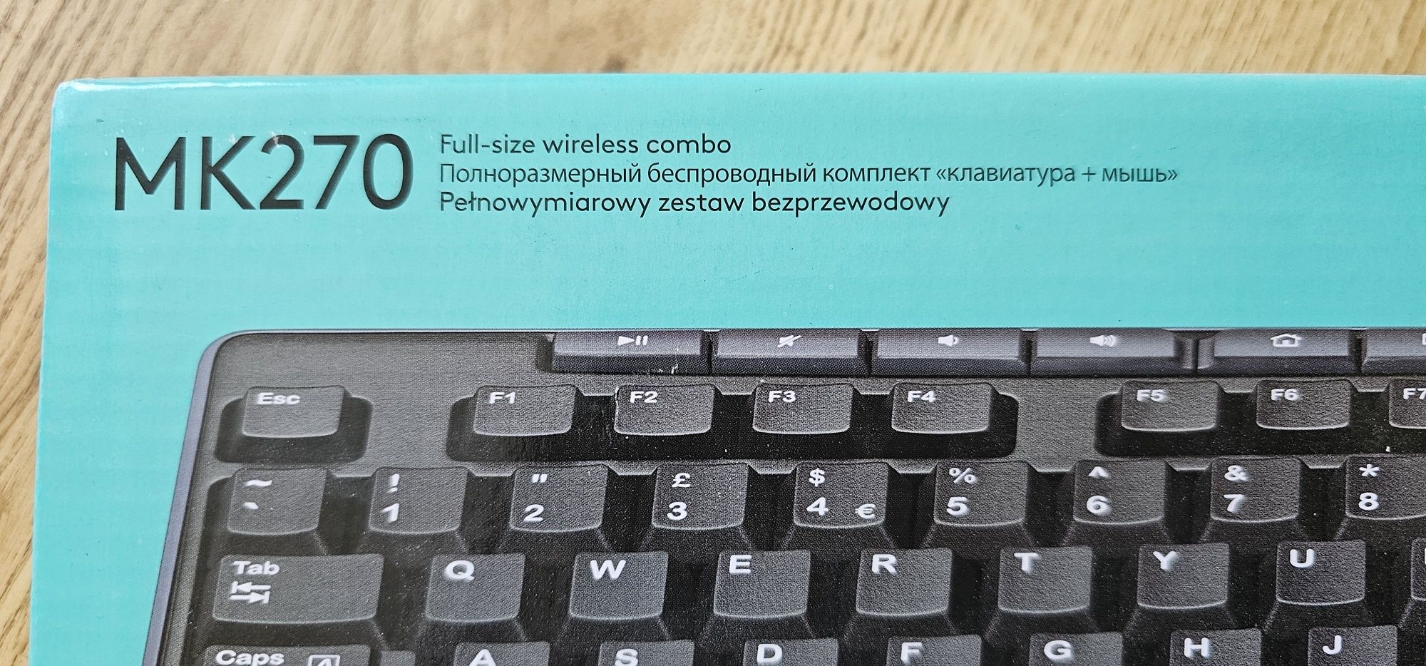 Клавиатура с мышью logitech