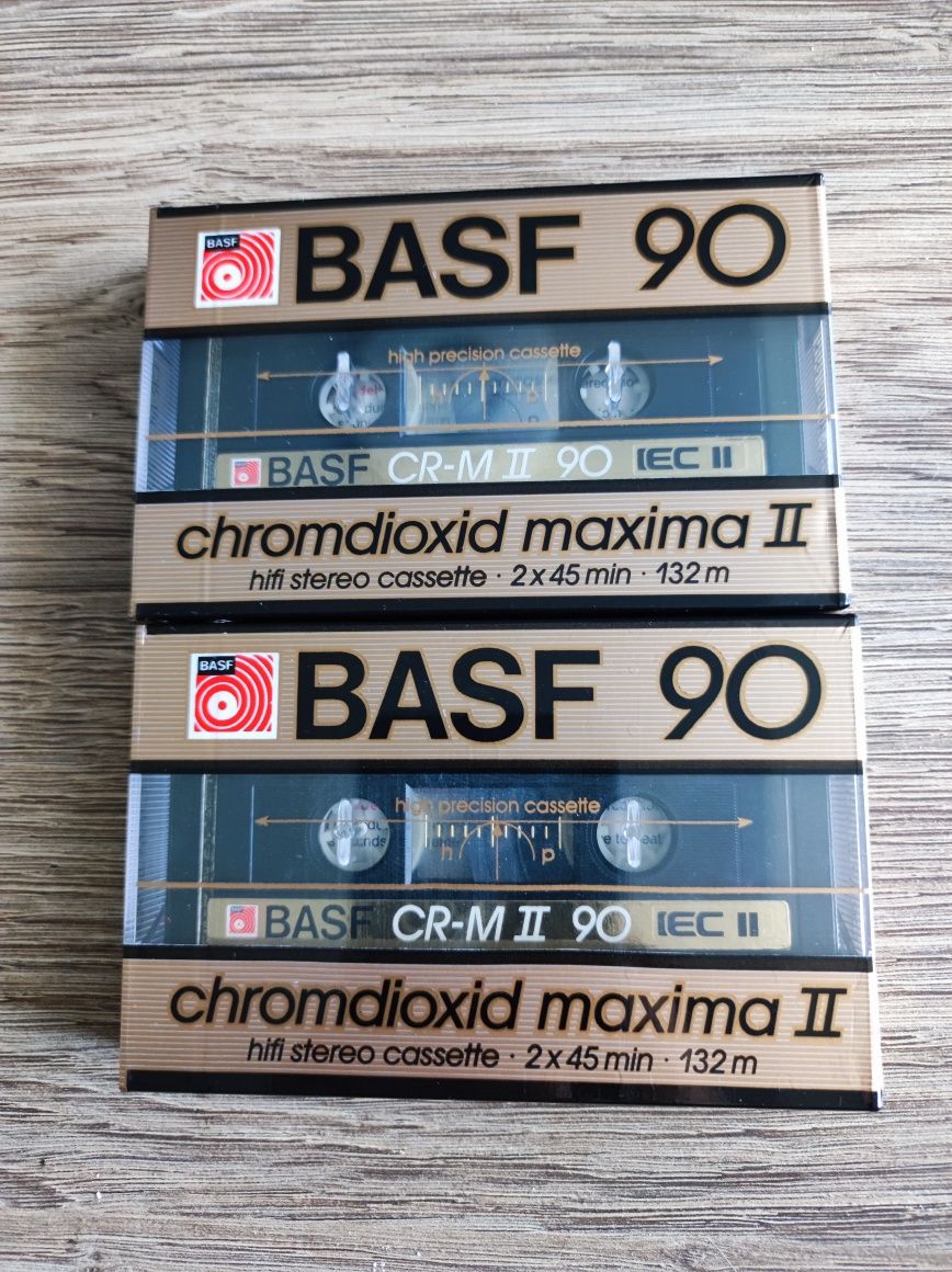 Kaseta basf chromodioxid Maxima ii 90