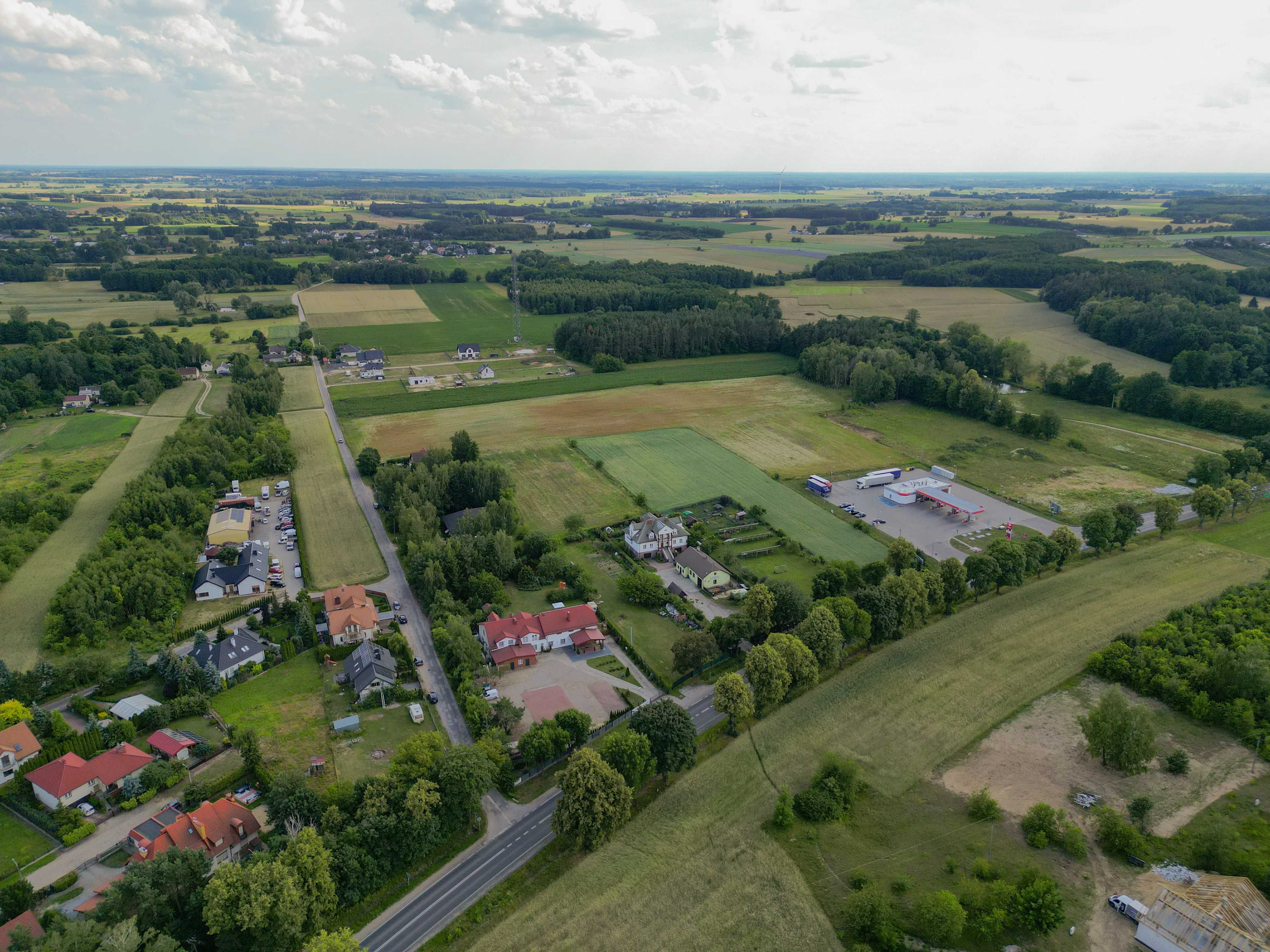 Działka budowlana przy ul Pęchcińskiej za stacją Orlen