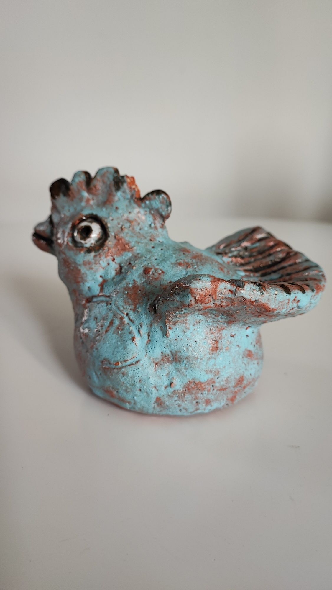 Ptaszek ceramika ręcznie malowany