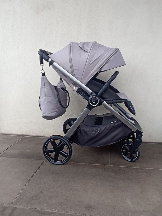 Wózek 3/1 espiro only szary fotelik avionaut pixel