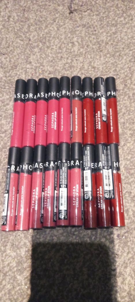 Pomadki Sephora cream lip stain