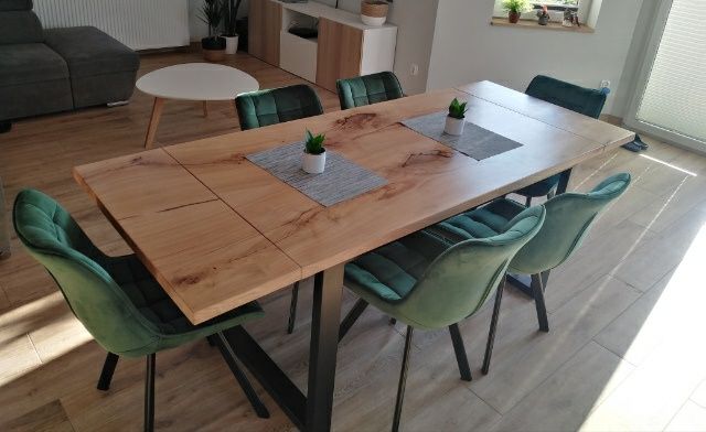 Stół rozkładany w stylu LOFT
