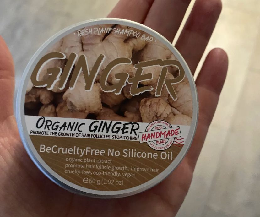 Shampo sólido Ginger Crescimento/ Fortalecimento