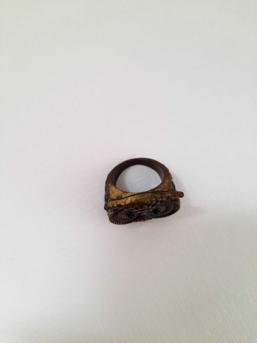 Anel coruja anel mocho