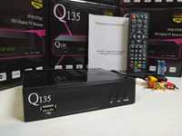 Приставка Т2 приемник ресивер Q-Sat Q-135 DVB-T/T2/C 32 канала YouTube