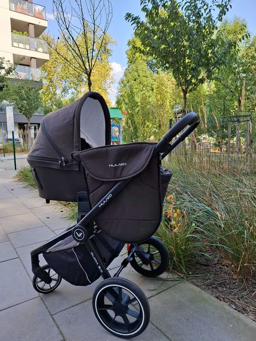 Wózek 2w1 MUUVO QUICK 3.0 czarny