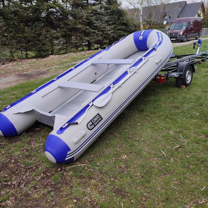 Ponton CAVO MARINE 420 Alu z kilem, CE, 6+1 os.