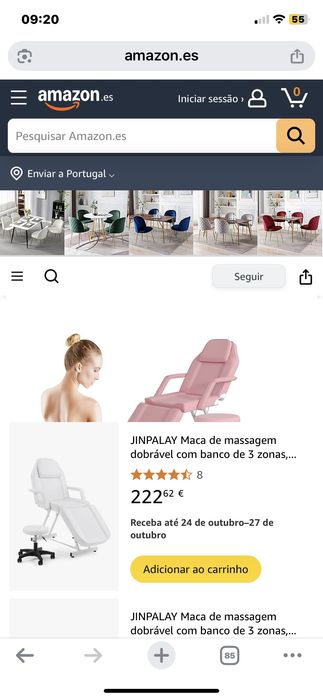 Marquesa para usar em estética