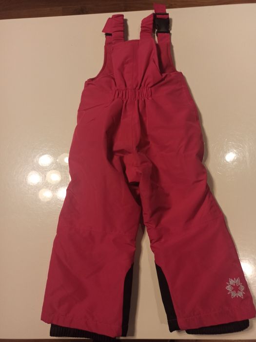 Spodnie narciarskie ocieplane dla dziewczynki Crivit rozm.86/92