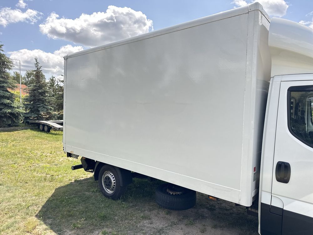 Zabudowa kontener winda Saxas Iveco Daily 35s 3.5T pojedyncze koło!
