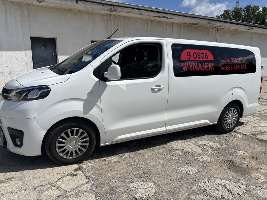 Wynajem 8+1 auto osobowe lub dostawcze