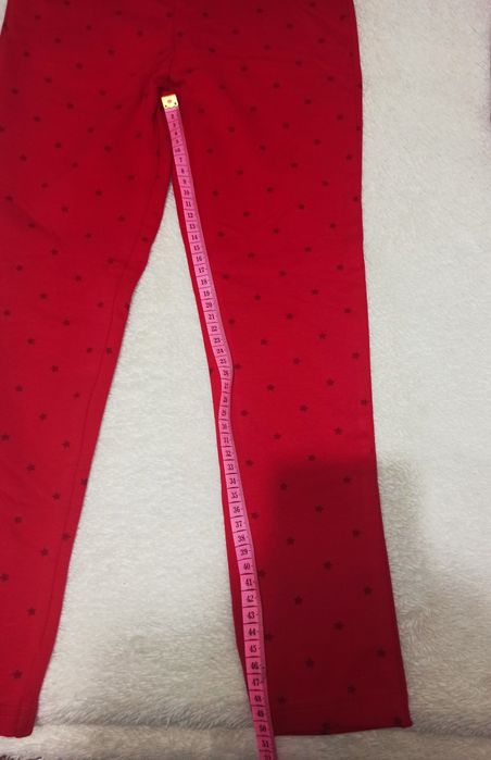 Nowe! Spodnie świąteczne dziewczęce r 122 (6/7 lat)