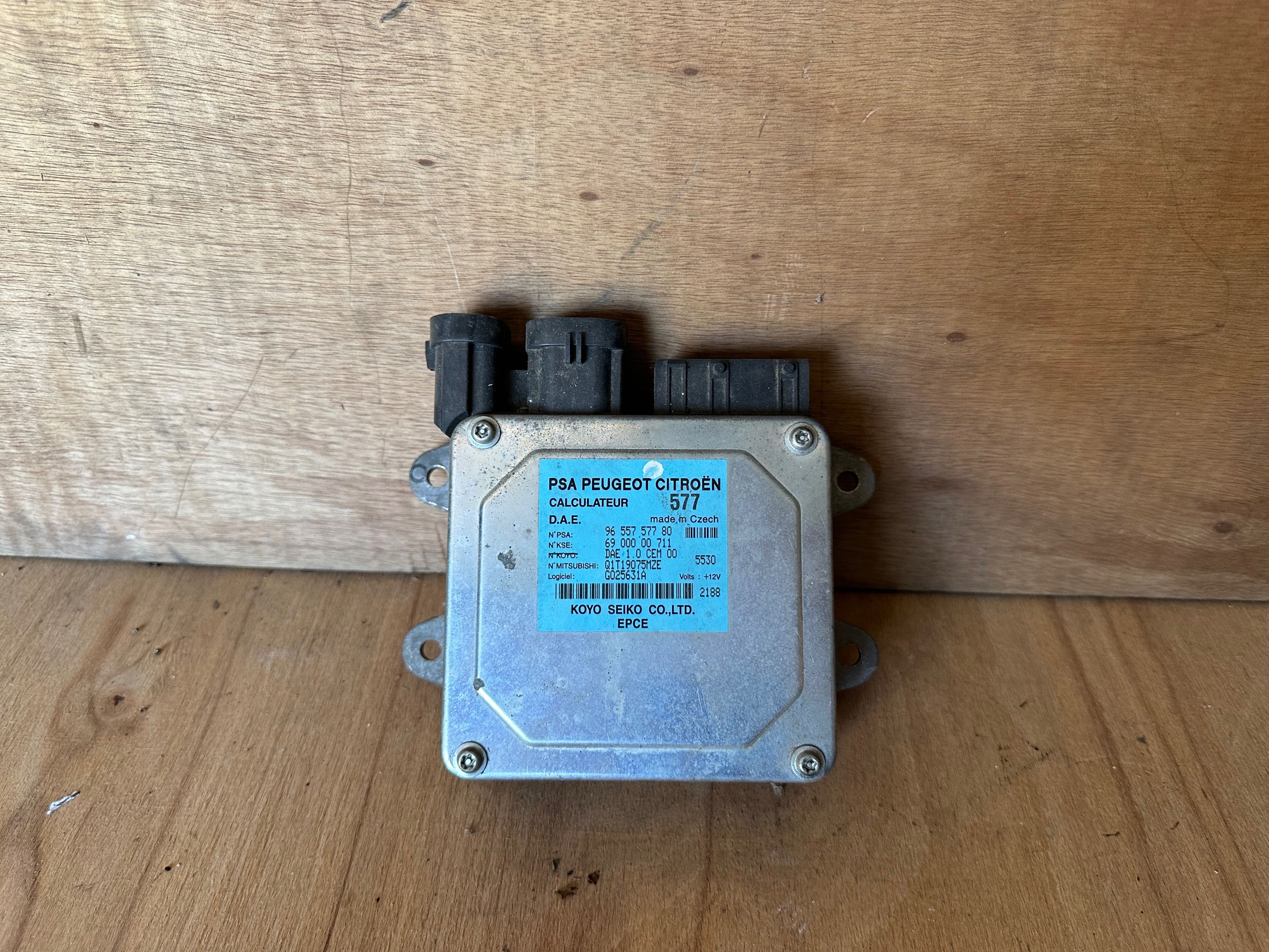 CENTRALINA DA DIREÇÃO ASSISTIDA CITROEN C3 FC FN 1.4 HDI 96577.57780