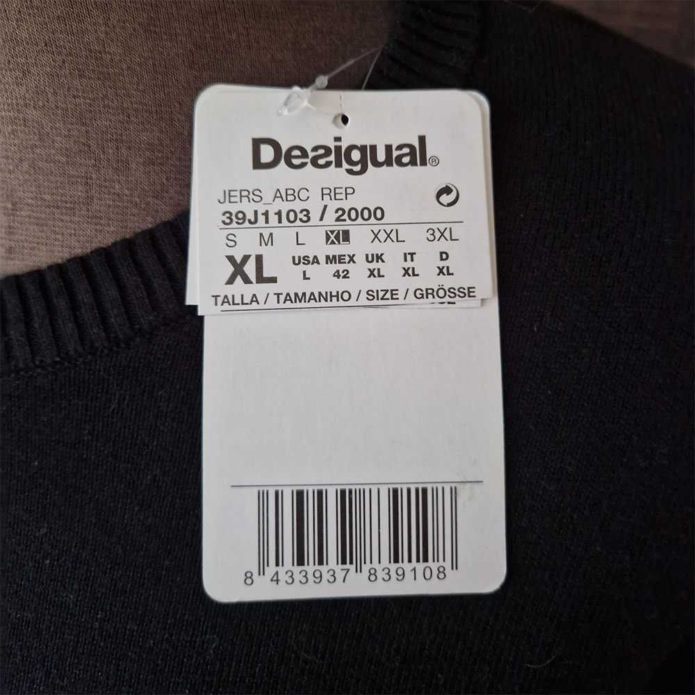 Nowy sweter Desigual, rozmiar XL. Z metkami!