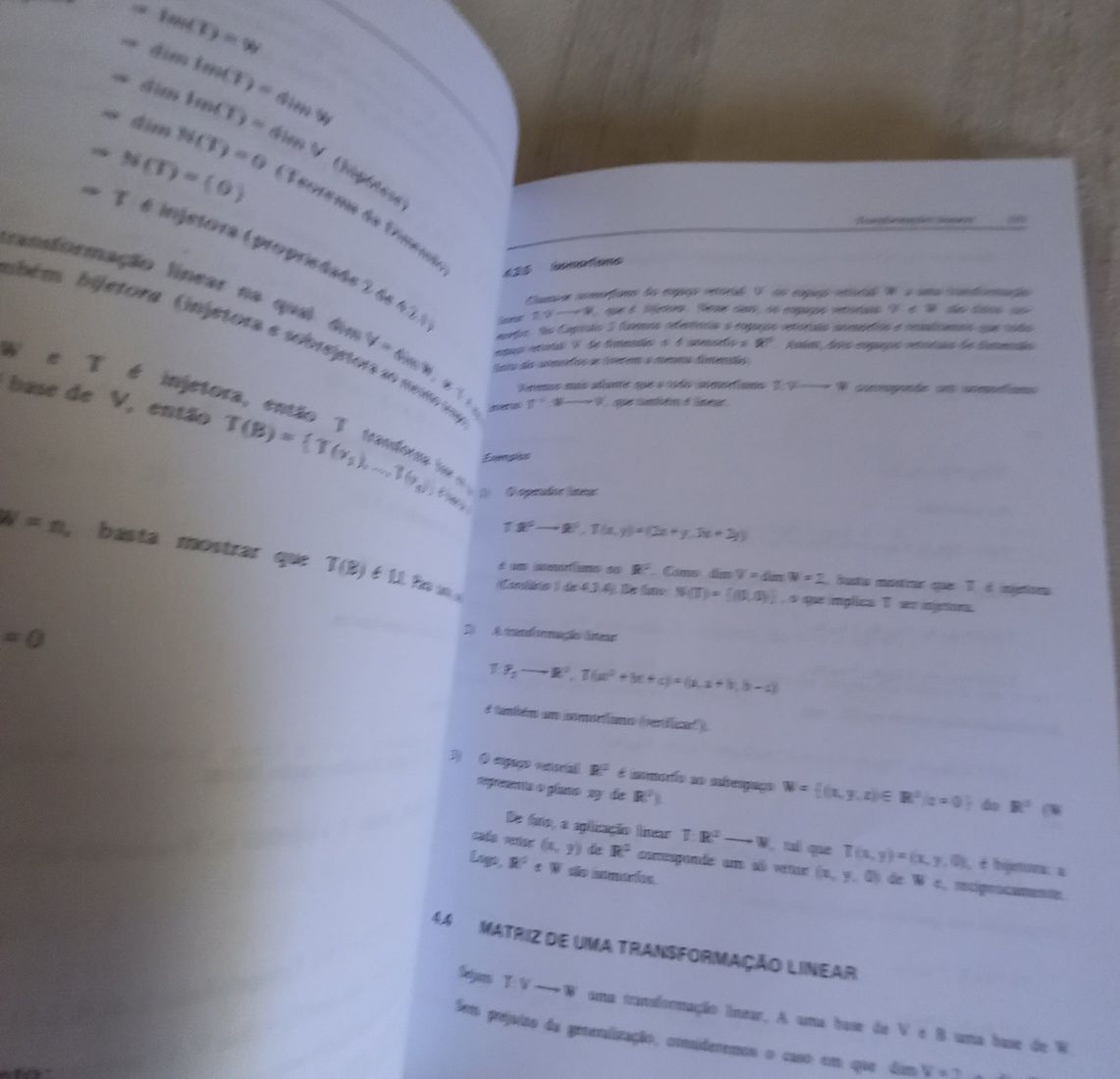 Álgebra Linear de Alfredo Steinbruch e Paulo Winterle