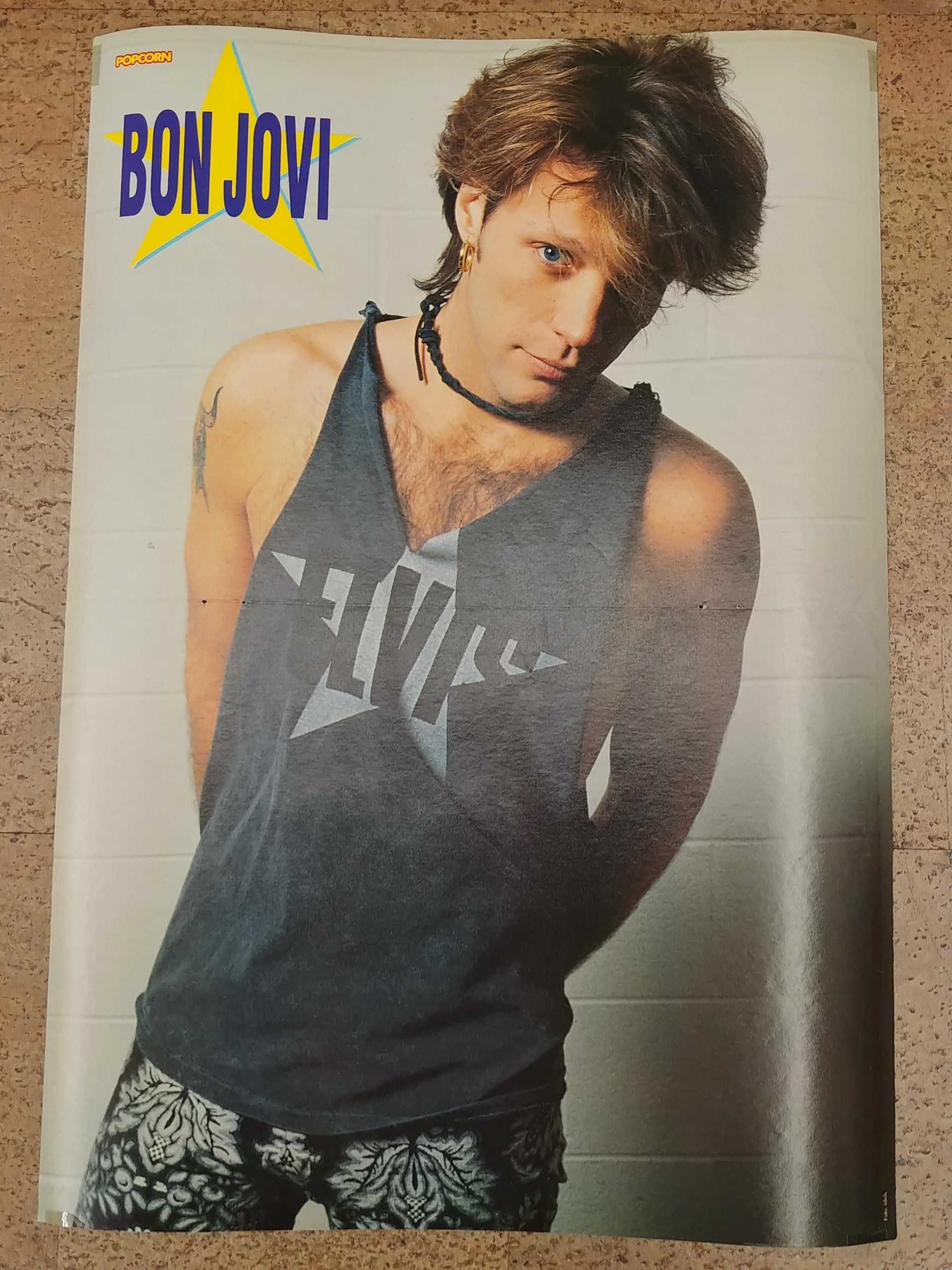 Плакат из 90-ых: Bon Jovi / Ace Of Base - 410х280 мм